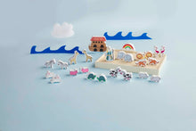 Load image into Gallery viewer, Noah&#39;s Ark Wood Play Set