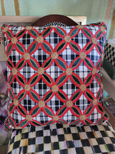 Load image into Gallery viewer, Yuletide Plaid Pillow