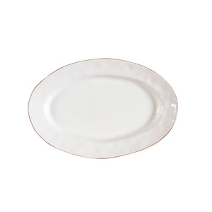 Skyros Cantaria Small Oval Platter - White