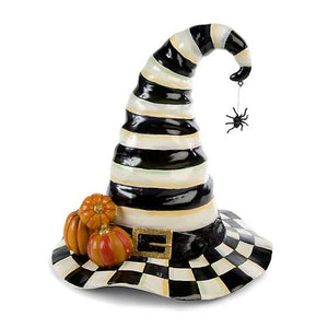 Courtly Stripe Witch's Hat