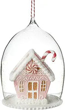 Load image into Gallery viewer, Pink Gingerbread Cloche Ornament