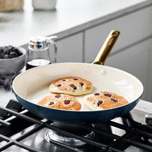 Load image into Gallery viewer, Reserve Ceramic Nonstick 10&quot; &amp; 12&quot; Frypan Set - Twilight with Gold Handles