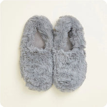 Load image into Gallery viewer, Gray Warmies Slippers