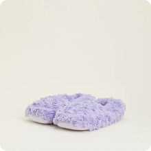 Load image into Gallery viewer, Purple Warmies Slippers