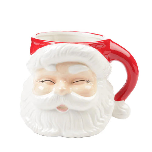 Santa Face Mug Container