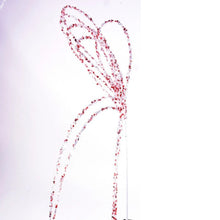 Load image into Gallery viewer, Sequin Loop Spray Red/White