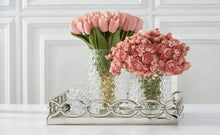 Load image into Gallery viewer, Diamond Cut Clear Glass Vase By K&amp;K Interiors