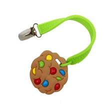Load image into Gallery viewer, Mini Cookie Teether &amp; Strap