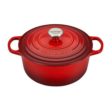 Load image into Gallery viewer, Le Creuset Cerise Round Dutch Oven