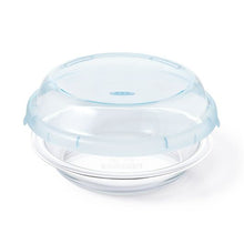 Load image into Gallery viewer, Oxo 9in Glass Pie Plate with Lid