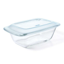 Load image into Gallery viewer, Oxo 1.6 Loaf Glass Baking Dish with Lid