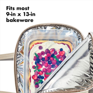 Insulated Bakeware Carrier - Oatmeal
