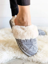 Load image into Gallery viewer, Purl Grey Slipper