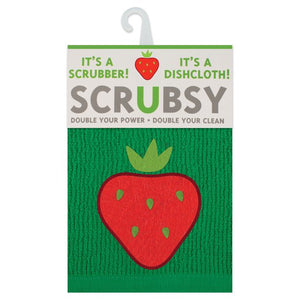 Strawberry Scrubsy