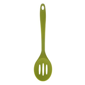 Silicone Draining Spoon - Lime Green