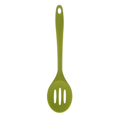 Silicone Draining Spoon - Lime Green